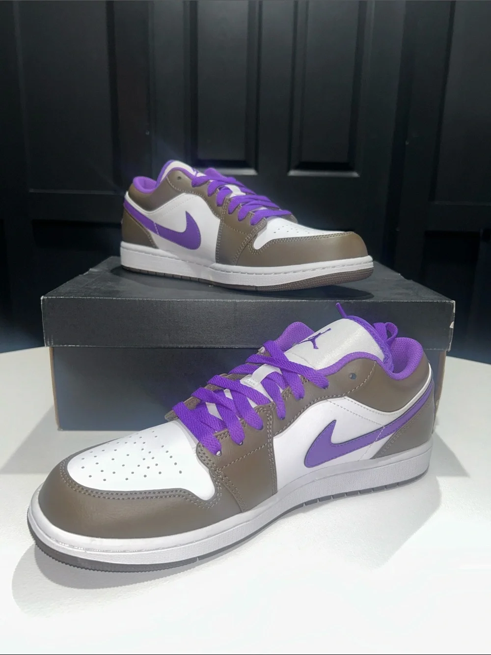 Jordan 1 Low “Purple Mocha” Men’s Size 11